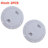 SHOP BARCLAY  4" 6" 8" ABS Plastic Round Hatch Cover Deck Plate Non Slip Deck