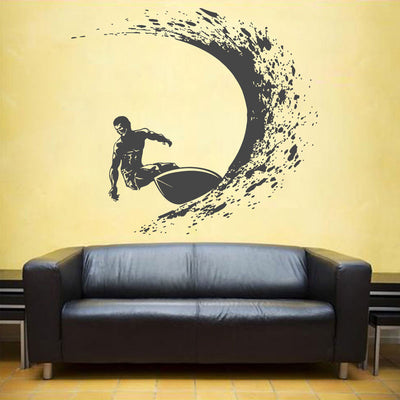 SHOP BARCLAY Surfing Wall Decals Surfer Wall