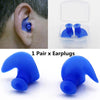 Pair Soft Ear Plugs Environmental Spiral Earplugs Silicone Waterproof