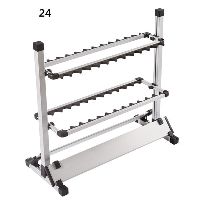 SHOP BARCLAY  Aluminum Alloy Fishing Rod Display Rack Holder Shelf