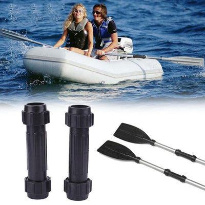 SHOP BARCLAY  Black Rubber Boat Paddle Connection Tube Pipe