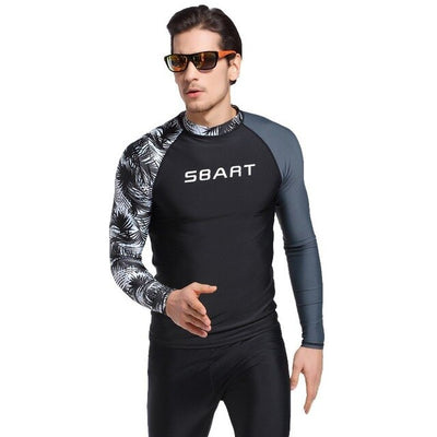 SHOP BARCLAY  Protection UV Rashguard hommes à manches longues