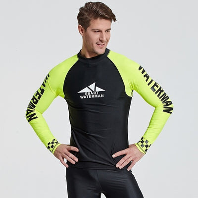 SHOP BARCLAY  Protection UV Rashguard hommes à manches longues