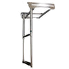 SHOP BARCLAY  2 Steps Pulley Stainless Steel Under Platform Ladder