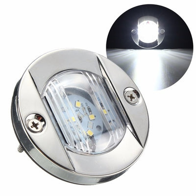 SHOP BARCLAY   NEW DC 12V Marine Boat Transom LED Stern Light Round