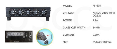 SHOP BARCLAY  Low Power Consumption Chillers DC12V Cooling